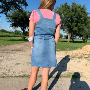 Celebrity Pink Dresses - Celebrity pink overall dress Celebrity Pink Dresses - Celebrity pink overall dress